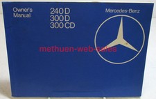 Owner manual mercedes for sale  Methuen