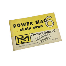 1973 mcculloch power for sale  Grand Rapids