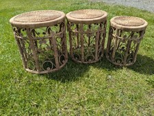 Three vintage wicker for sale  New Springfield