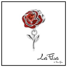 Charm rosa rossa usato  Barletta