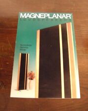 Magneplanar brochure anno usato  Vicenza