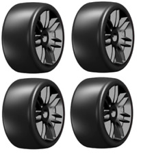 NOVO GRP Montado com Cinto Tires Preto Liso 17mm S7 1/8 Buggy comprar usado  Enviando para Brazil