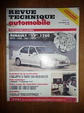 R19 1700 revue d'occasion  France