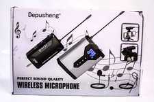 Depusheng wireless lavalier gebraucht kaufen  Mühlacker