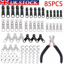 85pcs fix zipper for sale  BIRMINGHAM