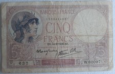 Banque france francs gebraucht kaufen  Bürstadt