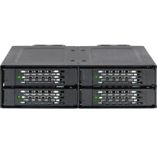 Icy Dock 4 compartimentos 2,5" NVMe U.2 SSD rack móvel 5,25" compartimento de unidade MB699VP-B, usado comprar usado  Enviando para Brazil