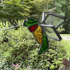 Hummingbird suncatcher stained for sale  Clarkesville