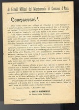 Militare prima guerra usato  Italia