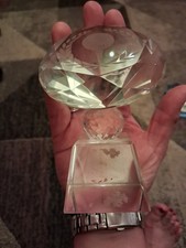 Glass golf trophy for sale  REDHILL