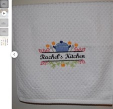 Toalha de cozinha bordada personalizada comprar usado  Enviando para Brazil