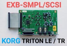 Placa KORG EXB-SMPL/SCSI (KLM-2282) para sintetizadores de teclado TRITON LE/TR.  comprar usado  Enviando para Brazil