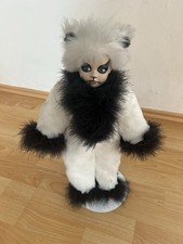Vintage porzellanpuppe schwarz gebraucht kaufen  Aschaffenburg