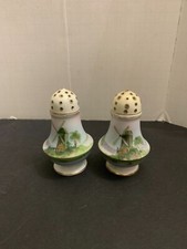 Antigo Nippon porcelana pintada à mão sal e pimenta shakers moinho de vento paisagem comprar usado Antigo Nippon porcelana pintada à mão sal e pimenta shakers moinho de vento paisagem comprar usado  Enviando para Brazil
