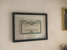Certificato azionario storico usato  Talla