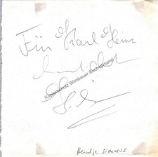Riginal autogramm heintje gebraucht kaufen  Dortmund