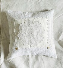 Housse coussin dentelle d'occasion  Béziers