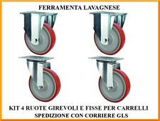 Kit ruote girevoli usato  Lavagna