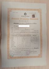Diploma regno italia usato  Casandrino