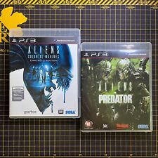 Lote 2 Aliens Vs Predator Aliens Colonial Marines Sony Playstation 3 PS3 Ásia Eng, usado comprar usado  Enviando para Brazil