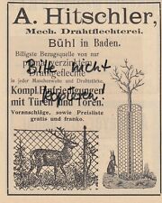 Bühl werbung 1912 gebraucht kaufen Bühl werbung 1912 gebraucht kaufen  Leipzig