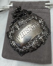 Sterling silver decanter for sale  LONDON
