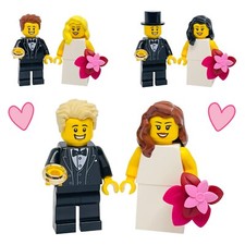 Lego minifiguren braut gebraucht kaufen  Kottgeisering