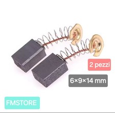 Spazzole carboncini 6x9x14 usato  Floridia