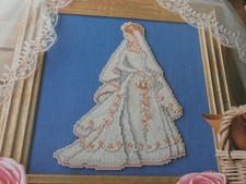 Bride cross stitch for sale  BASINGSTOKE