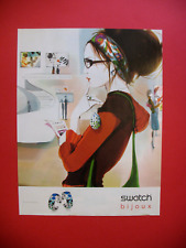 Publicite presse swatch d'occasion  Mazamet
