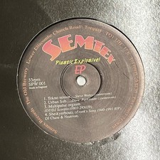 Semtex recordings plastic for sale  CASTLE CARY