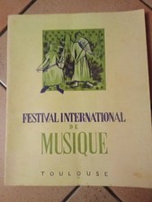 Programme festival internation d'occasion  Toulouse-