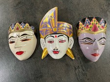 Three carved painted for sale  Tucson