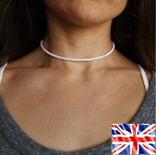 Necklace white choker for sale  WOODHALL SPA