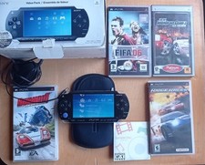 Sony PSP 1001 Pacote Econômico Na Caixa + 5 Discos UMD + Carregador + Memory Stick + Estojo, FAT comprar usado  Enviando para Brazil
