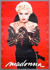 MADONNA – raro pôster promocional original 1988 Sire/Warner-Pioneer *WHO'S THAT GIRL*, usado comprar usado  Enviando para Brazil