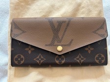 Carteira Louis Vuitton Sarah longa monograma reverso lona, usado comprar usado  Enviando para Brazil