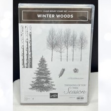 Stampin winter woods for sale  Shipping to Ireland