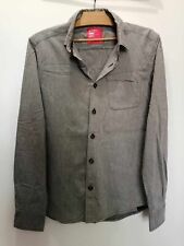 Chemise grise coton d'occasion  Bourg-de-Thizy