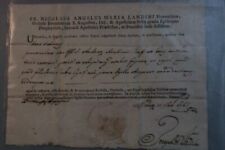 Documento latino lettera usato  Benevento