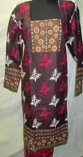 Lindo sofá semi algodão Salwar Kameez tamanho 46 comprar usado  Enviando para Brazil