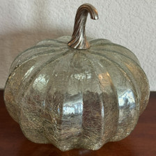 Glass pumpkin white for sale  Fort Worth