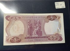 Irak dinars banknote gebraucht kaufen  Berlin