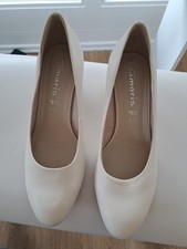 Brautschuhe pumps creme gebraucht kaufen  Balingen
