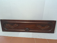 Cômoda de madeira antiga gaveta frente madeira furo chave escudo ~32" × 7,75", usado comprar usado  Enviando para Brazil