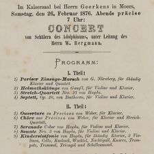 Geerkens moers konzert gebraucht kaufen  Berlin
