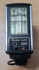Flash Universal Vivitar Auto 252 - Com Cabo de Sincronização Embutido - Testado e Funciona comprar usado  Enviando para Brazil