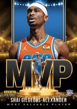 Używany, 2024-25 Panini Instant NBA MVP Shai Gilgeous-Alexander Oklahoma City Thunder PS na sprzedaż  Wysyłka do Poland
