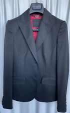 Tailleur gessato nero usato  Venzone