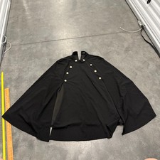 Usado, Tamanho 1XL - Casaco feminino com capuz transparente preto falso pescoço detalhe de botão envio rápido! comprar usado  Enviando para Brazil